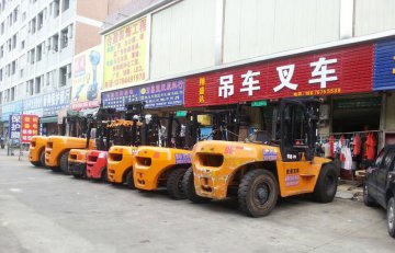 深圳搬运行业采购杭州叉车案例